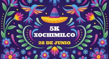 Logo de Xochimilco 5k 2026
