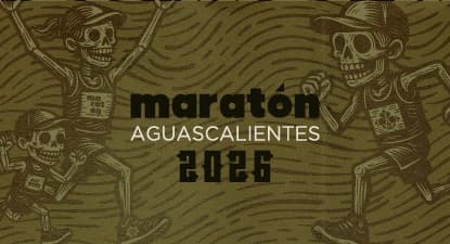 Logo de XV Maratón Aguascalientes 2026