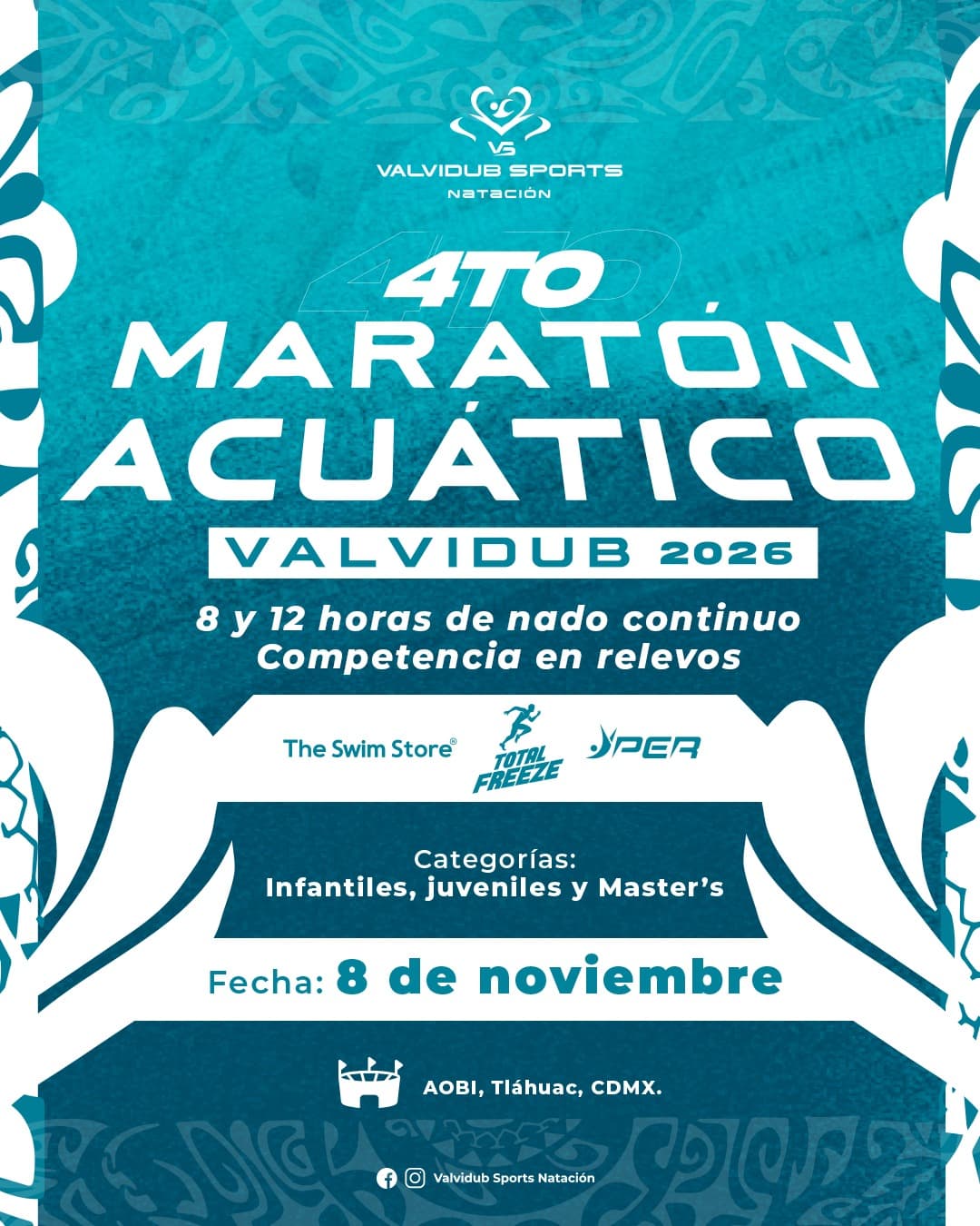 Logo de 4º Maratón Acuático Valvidub 2026